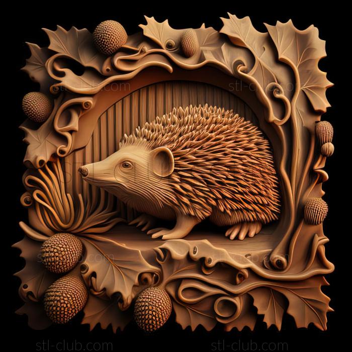 3D model st hedgehog (STL)